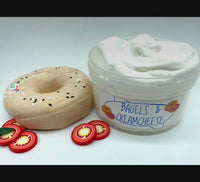 DIY Butter Slime, Bagel and. Cream Cheese