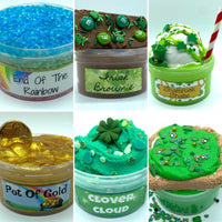 6 oz Pot of Gold, Clear Slime