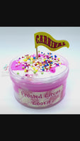 Frosted Circus Cookie Slime, DIY Snow Butter Slime