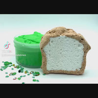 Leprechaun Toast, DIY Cloud Cream Slime