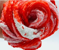 Crunchy Candy Cane, Crunchy Snow Fizz Slime