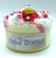 DIY Cloud Cream Slime, Cake Batter