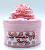 Butter Slime, Chocolate Berry Scoop Ice Cream Slime