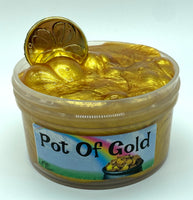 6 oz Pot of Gold, Clear Slime