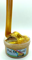 6 oz Pot of Gold, Clear Slime