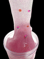 Clear, Pompom Slime, Strawberry Shortcake Squish