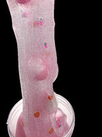 Clear, Pompom Slime, Strawberry Shortcake Squish