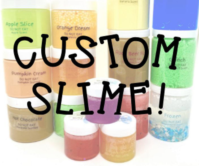 custom slime, design my own slime