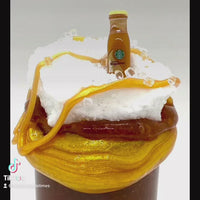 Iced Caramel Frappe, Jelly Slime, Icee Slime DIY
