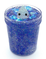 6 oz Dew Drop, Clear  Glitter Slime
