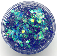 
              6 oz Dew Drop, Clear  Glitter Slime
            