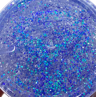 6 oz Dew Drop, Clear  Glitter Slime