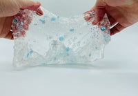 Frosted Snowflakes, Clear Slime