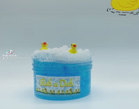 Thick and Clear Floam Slime, Rub A Dub