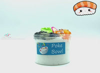 Crunchy Slushie Bead Slime, DIY Poke Bowl Slime