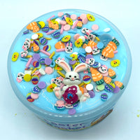 6 oz Thick and Glossy Slime, Easter Basket