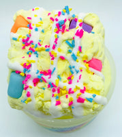 DIY Butter Fizz Slime,  Rainbow Crispy