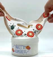 DIY Butter Slime, Bagel and. Cream Cheese