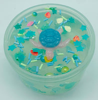 6 oz Turtle Cove Slime, Clear Slime, Unscented