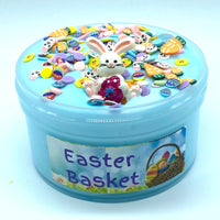 6 oz Thick and Glossy Slime, Easter Basket