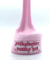 Thick and Glossy Slime, Strawberry Bubble Tea