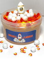 Rocket Launch, Block Bead, Clear Slime