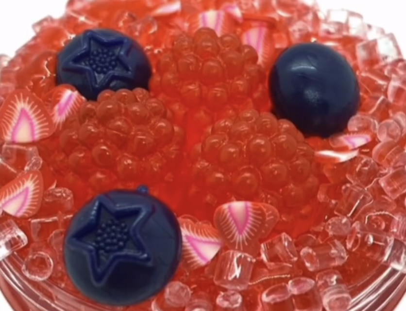 2*3mm bingsu beads for crunchy slime