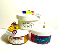 
              Olympic Gold, Clear Slime
            