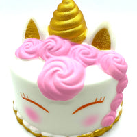 kawaii unicorn cake slow rise squish