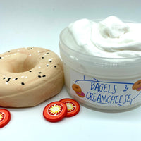 DIY Butter Slime, Bagel and. Cream Cheese