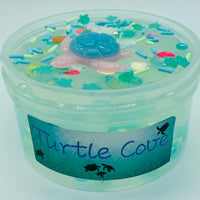 6 oz Turtle Cove Slime, Clear Slime, Unscented